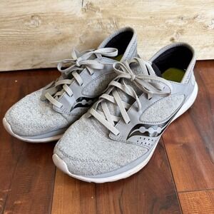 Saucony Kineta Relay Gray Lightweight Sneakers Mens 9 S25244-26